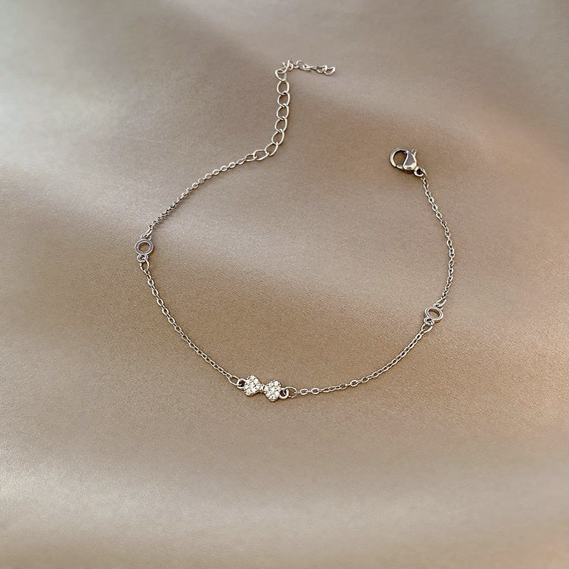 Wholesale Simple Pearl Copper Bracelet
